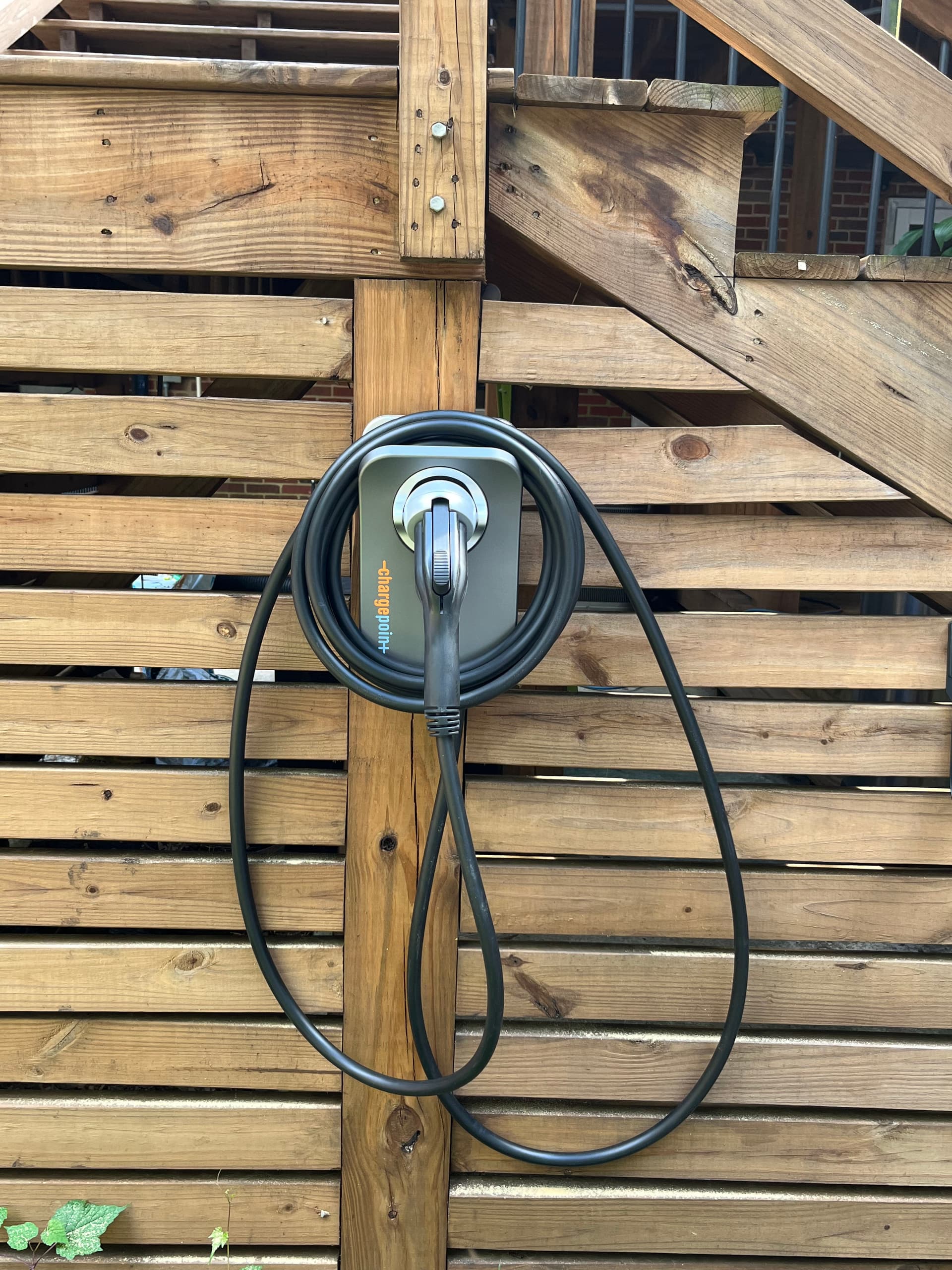 Level 2 EV Charger Install with a Clean Surface-Run Conduit Setup