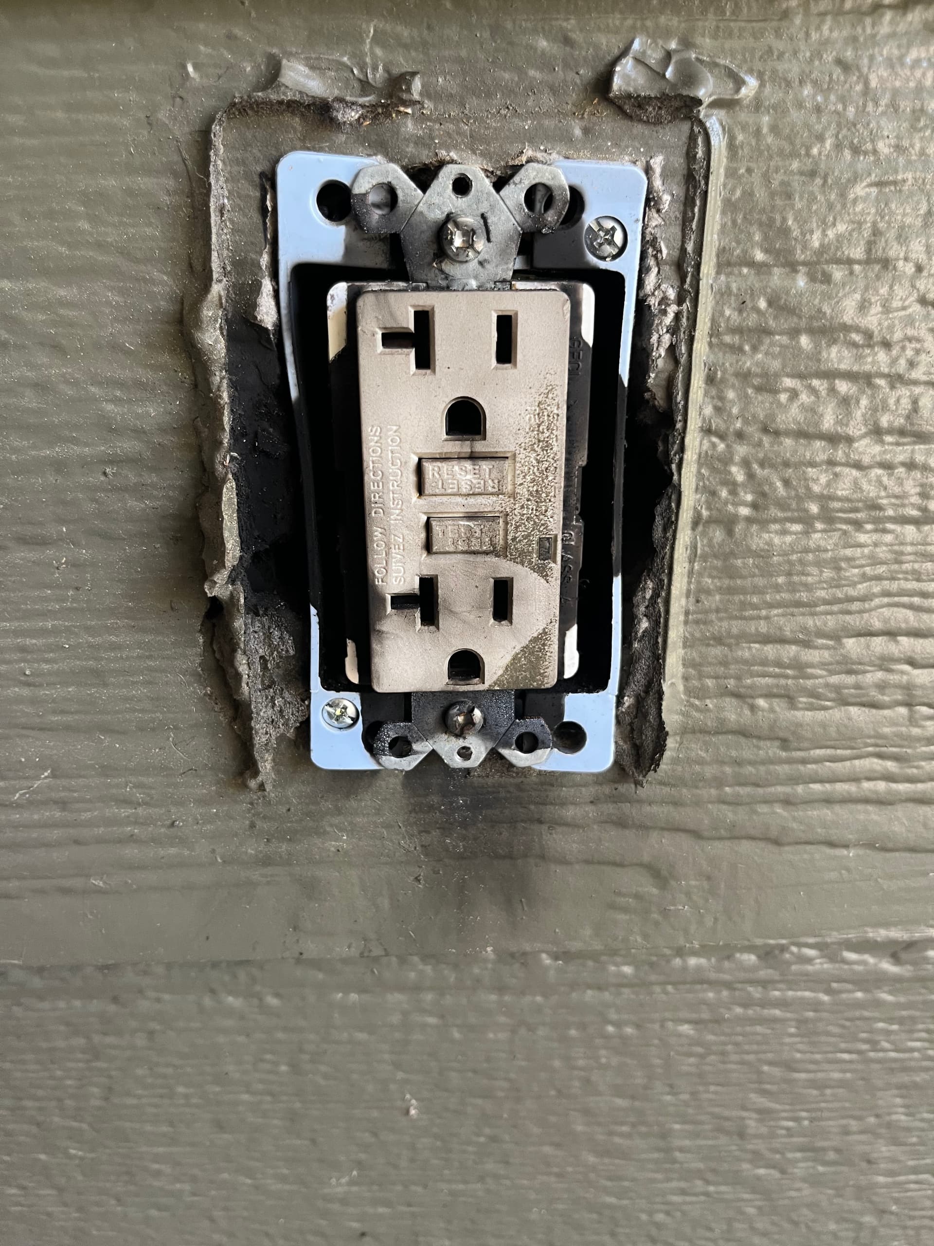 Lightning Strike Destroyed This Outdoor GFCI Outlet - Here's What We Found image