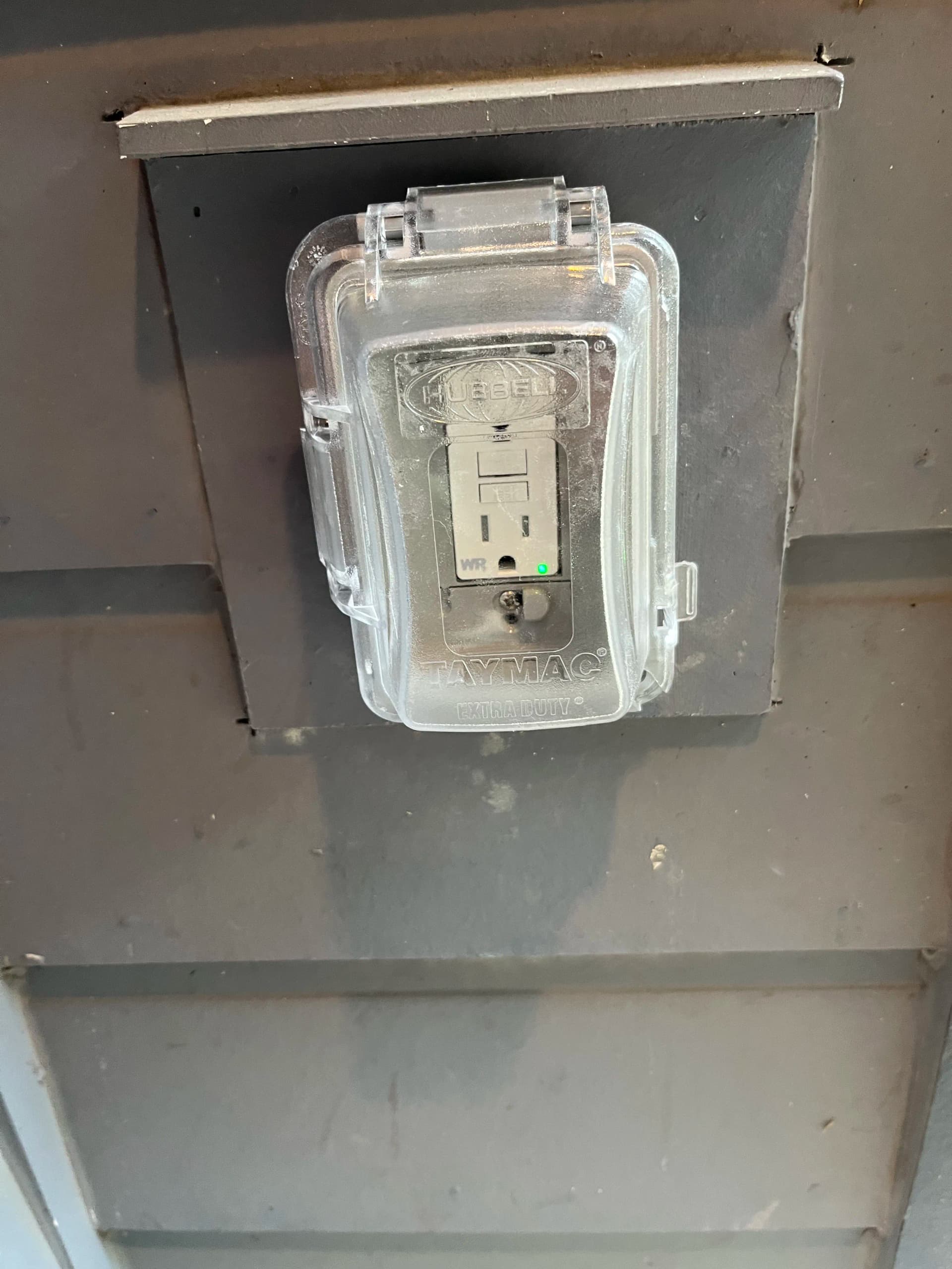 Exterior Outlet With No Box Behind It - Here's What We Found