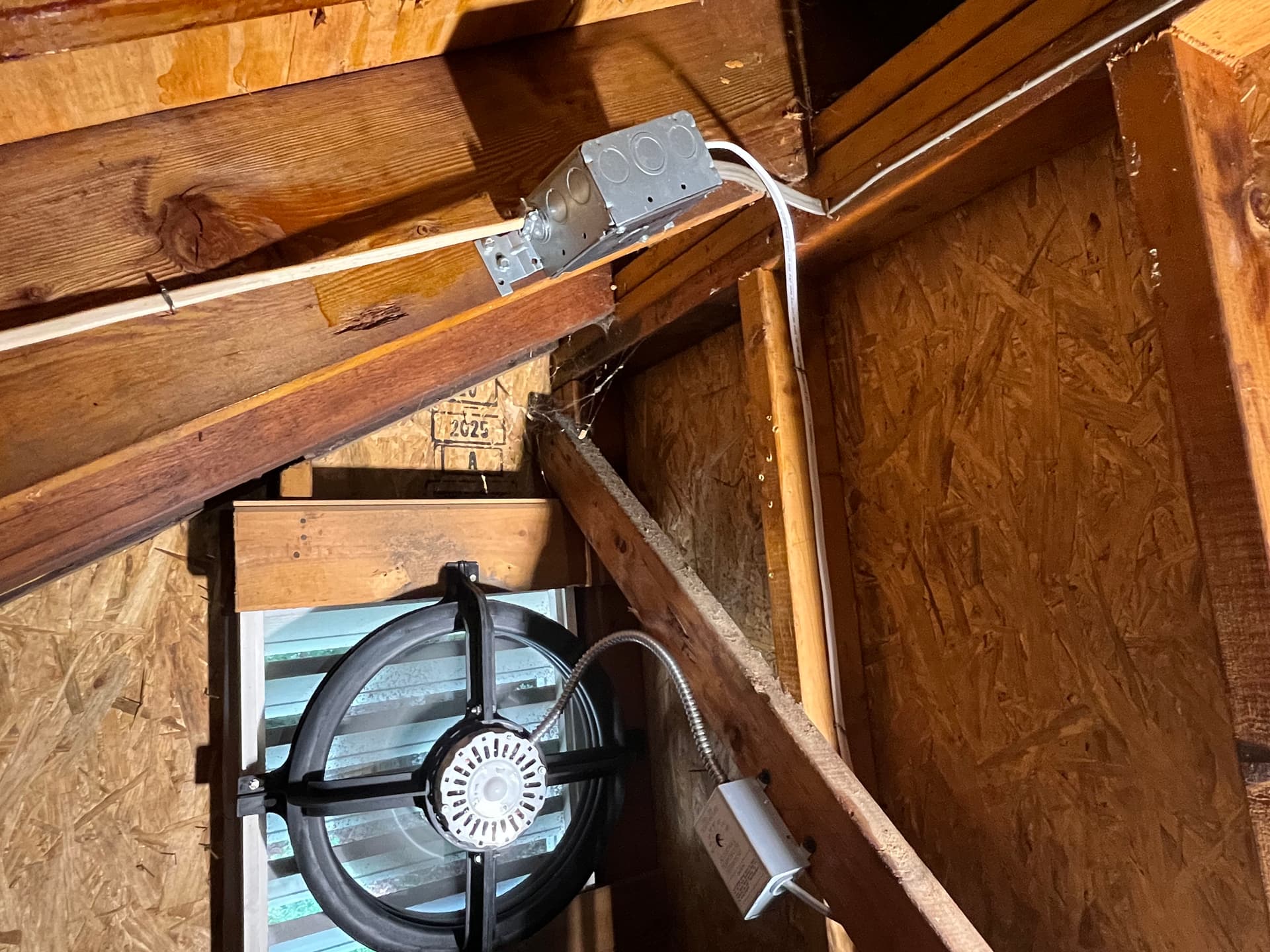Gallery photos for Attic Fan Running Nonstop? Here's Why That's a Problem: Image #1