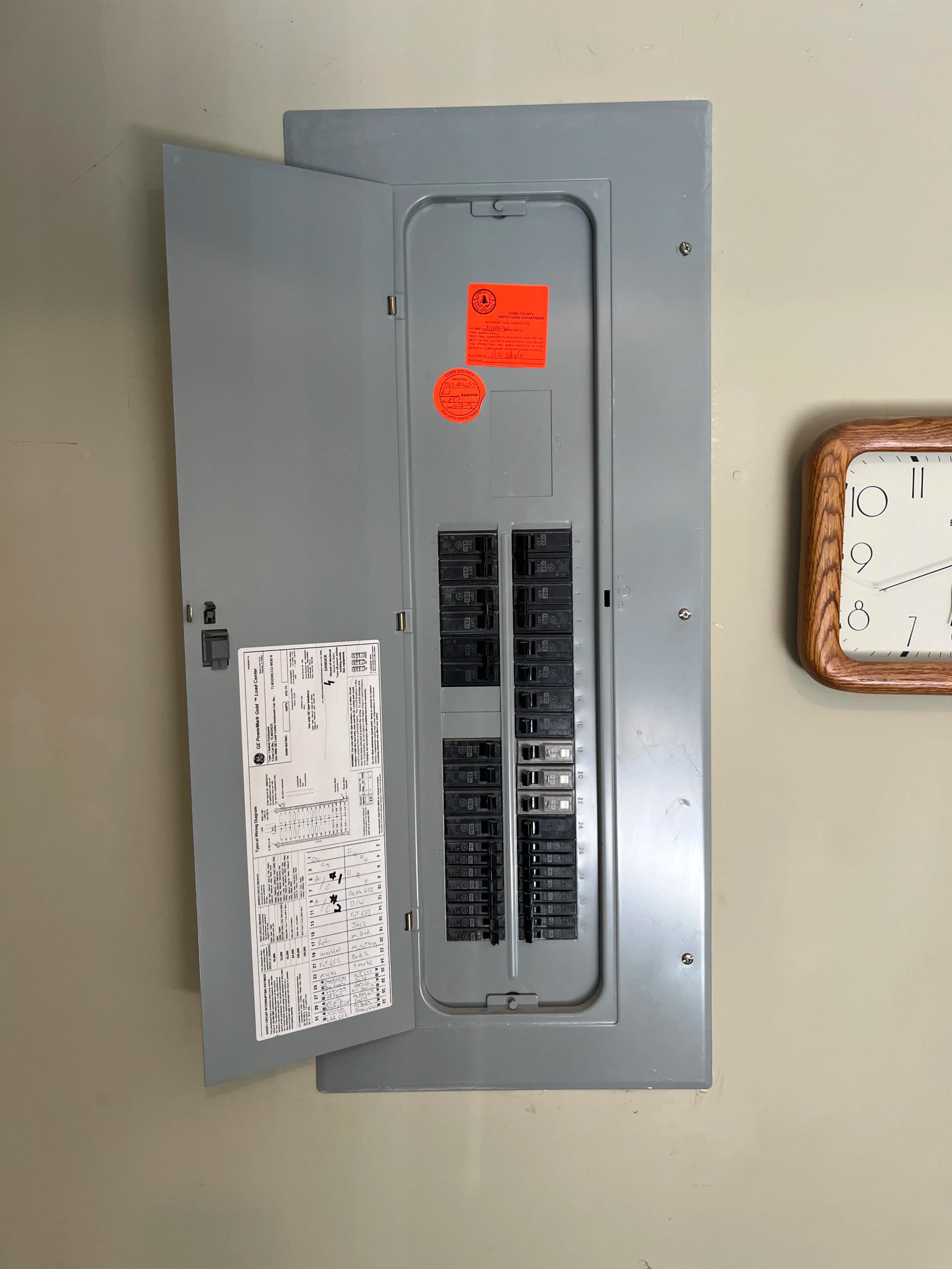 Gallery photos for 50 Amp Dedicated Circuit and EV Charger Install in a Home Garage: Image #1