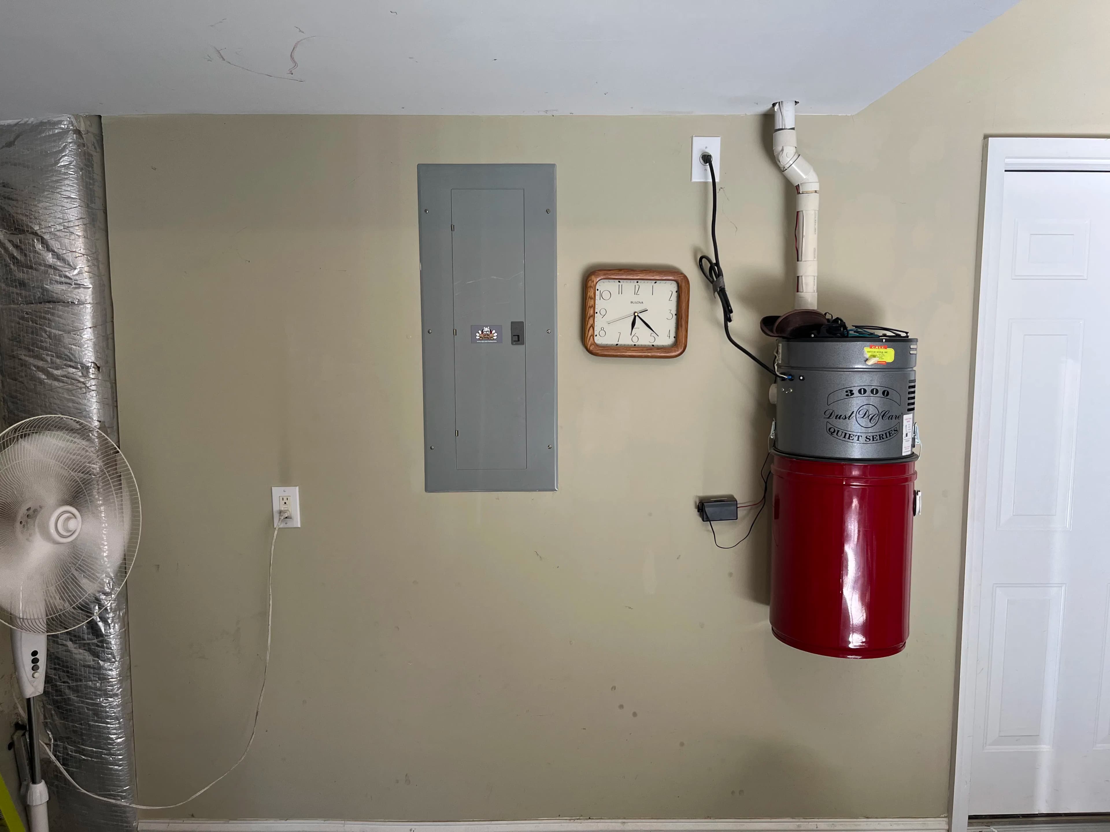 Project 50 Amp Dedicated Circuit and EV Charger Install in a Home Garage image
