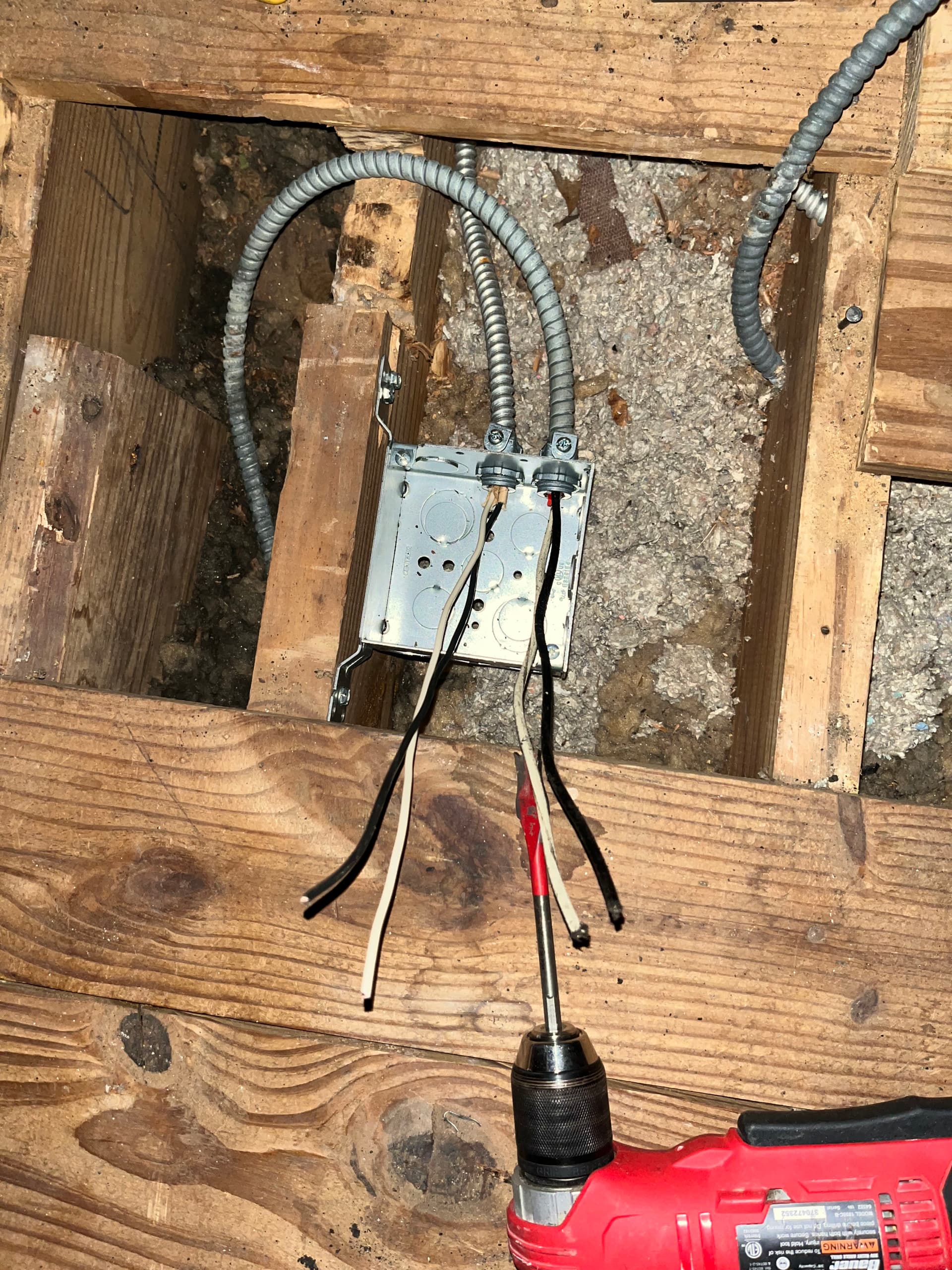 Gallery photos for Kitchen Outlet Swap Uncovered Hidden Junction Boxes in the Wall: Image #4