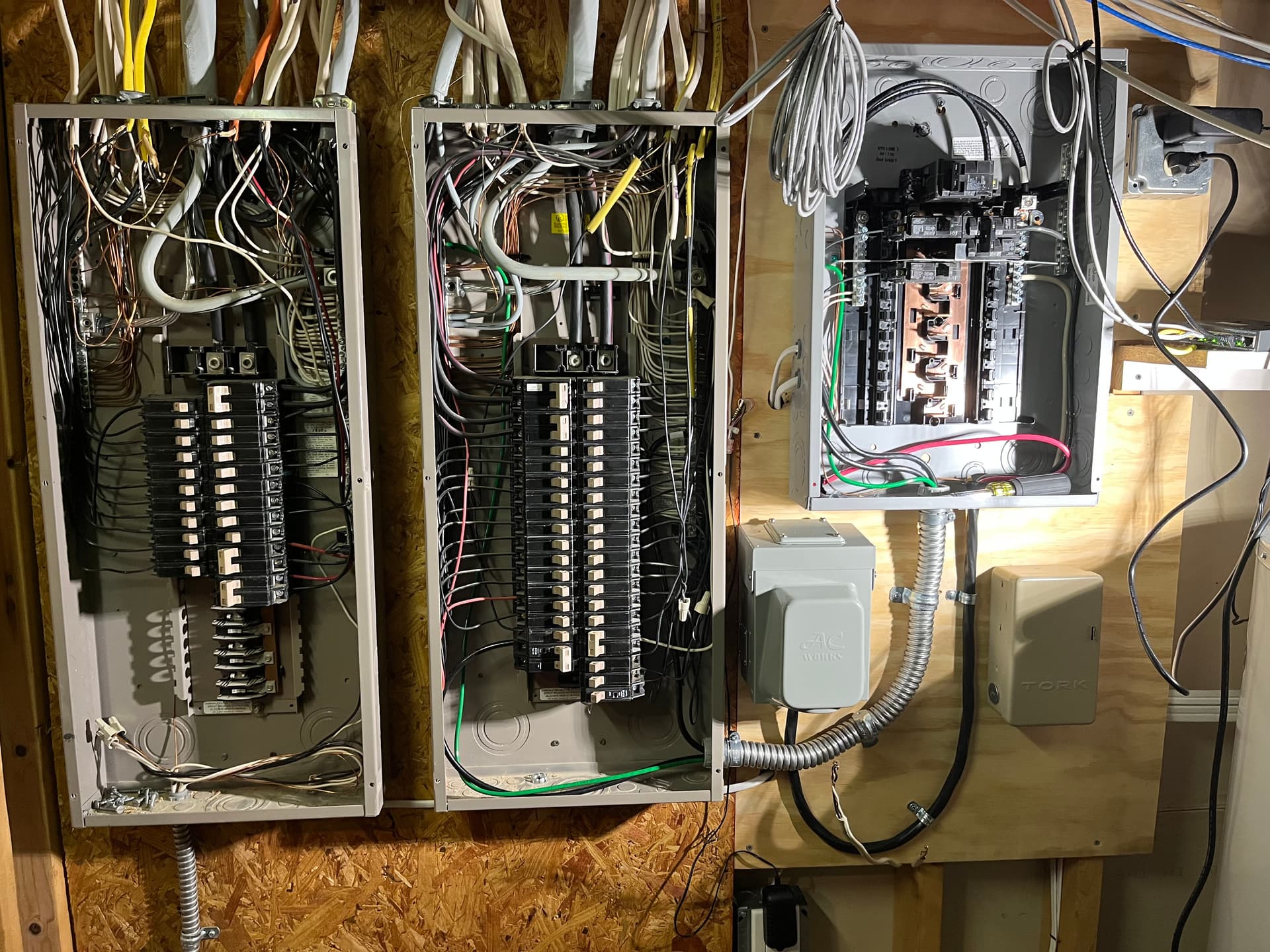Gallery photos for New Panel, Interlock Kit, and Backup Power Setup Done Right: Image #2