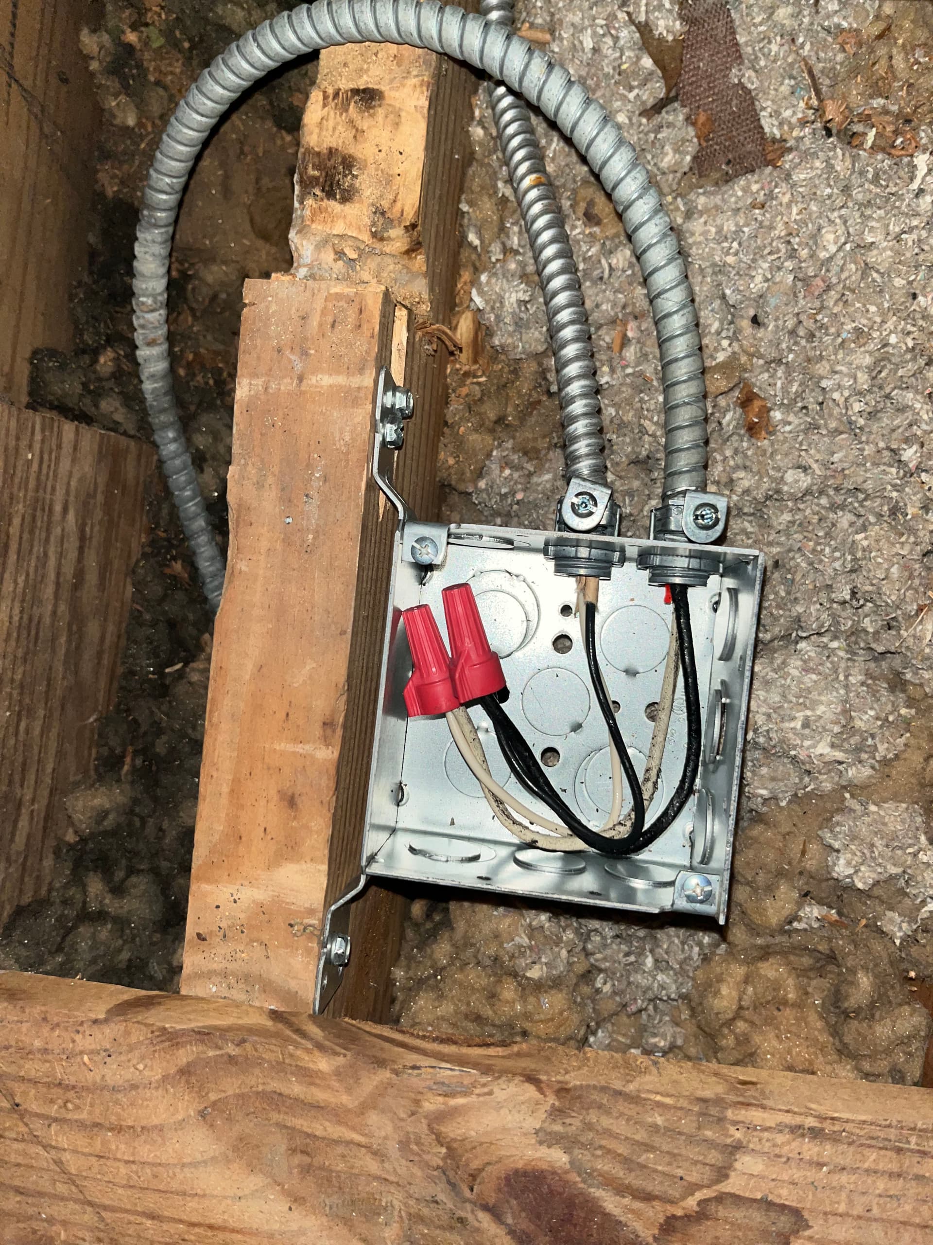 Gallery photos for Kitchen Outlet Swap Uncovered Hidden Junction Boxes in the Wall: Image #5