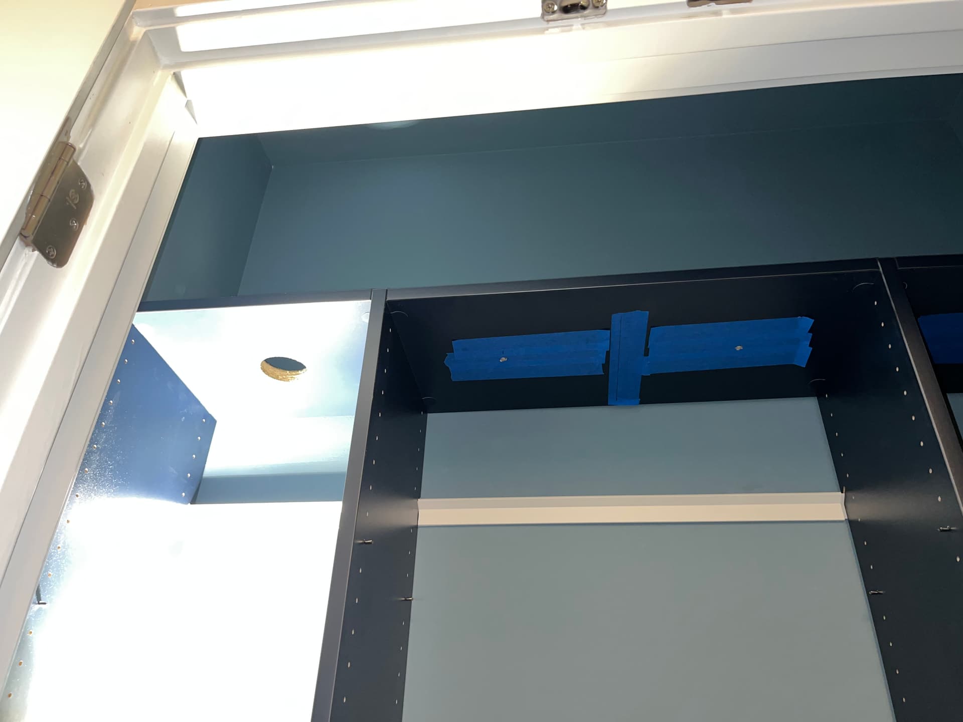 Gallery photos for Puck Lights Added to a Custom Closet Built-In: Image #1