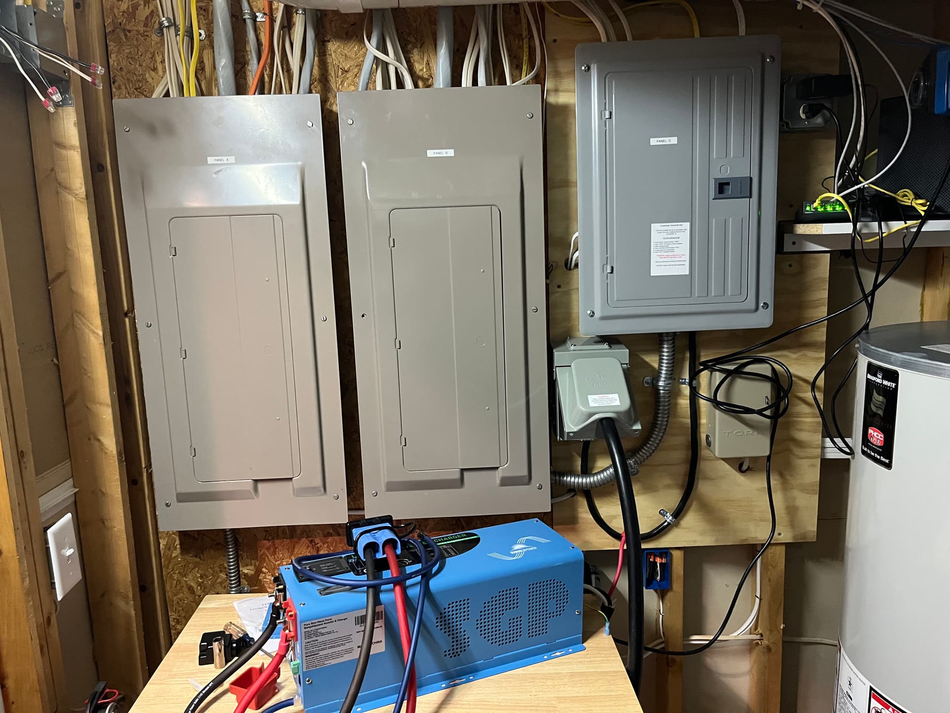 Gallery photos for New Panel, Interlock Kit, and Backup Power Setup Done Right: Image #7