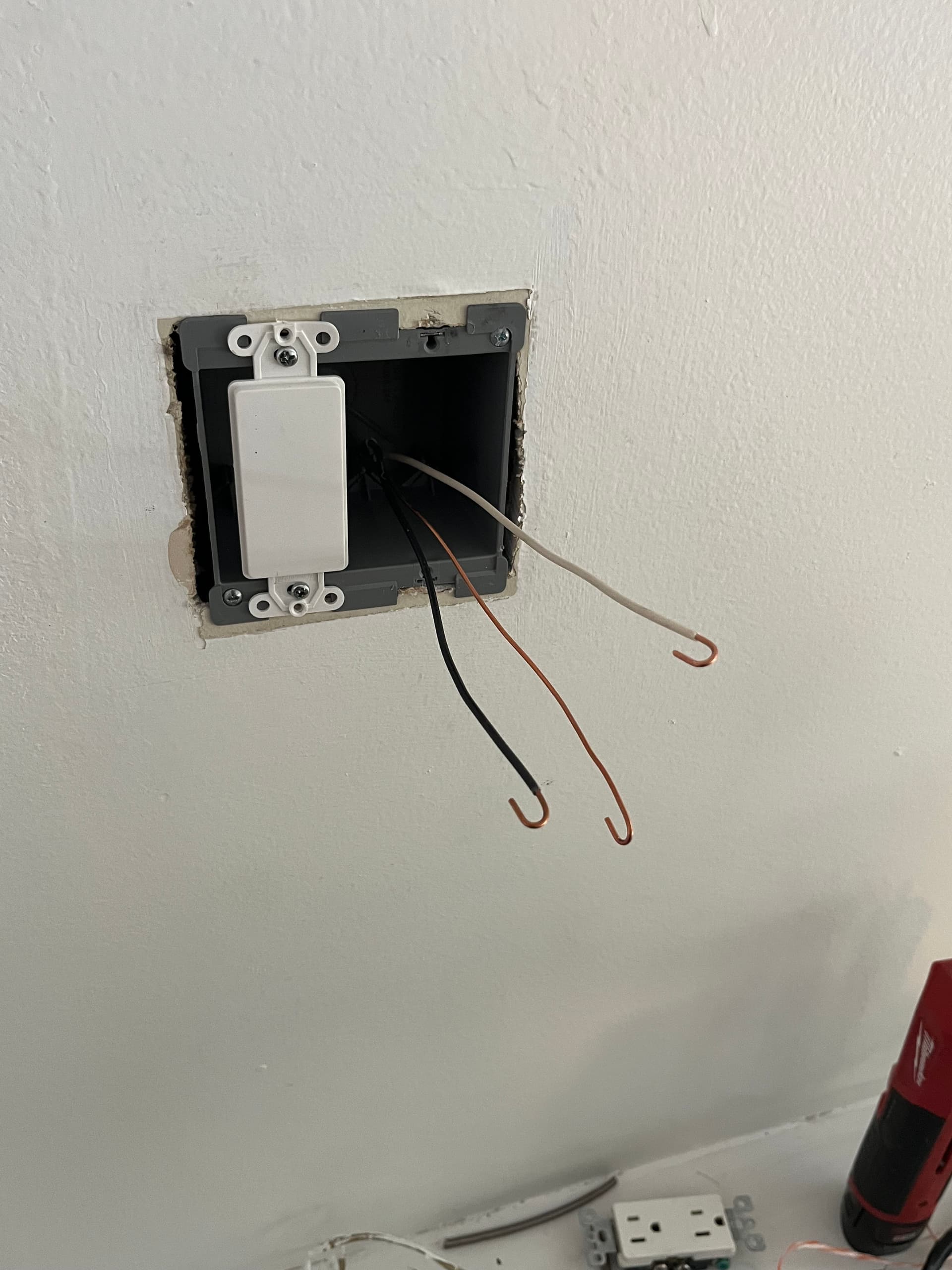 Gallery photos for TV Over the Fireplace Done Right - Fixing an Unsafe Electrical Setup: Image #8