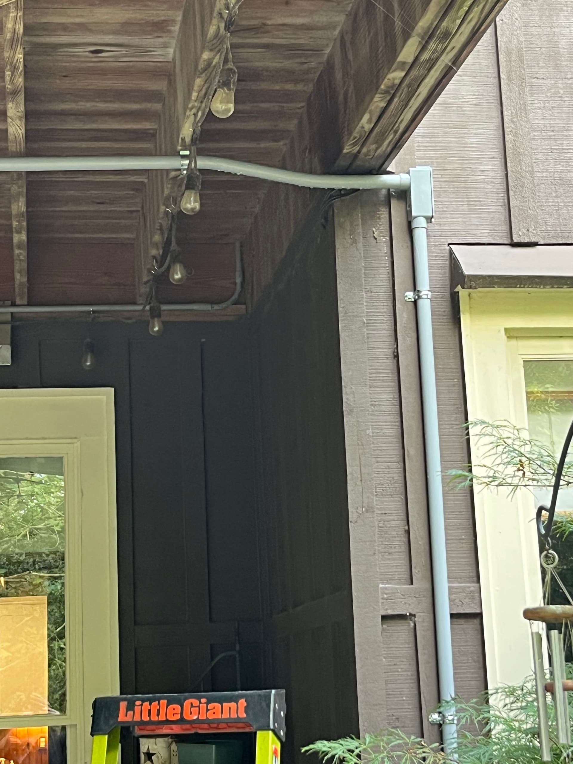 Gallery photos for Outdoor Subpanel and Dedicated Circuit Setup Under a Covered Deck: Image #5