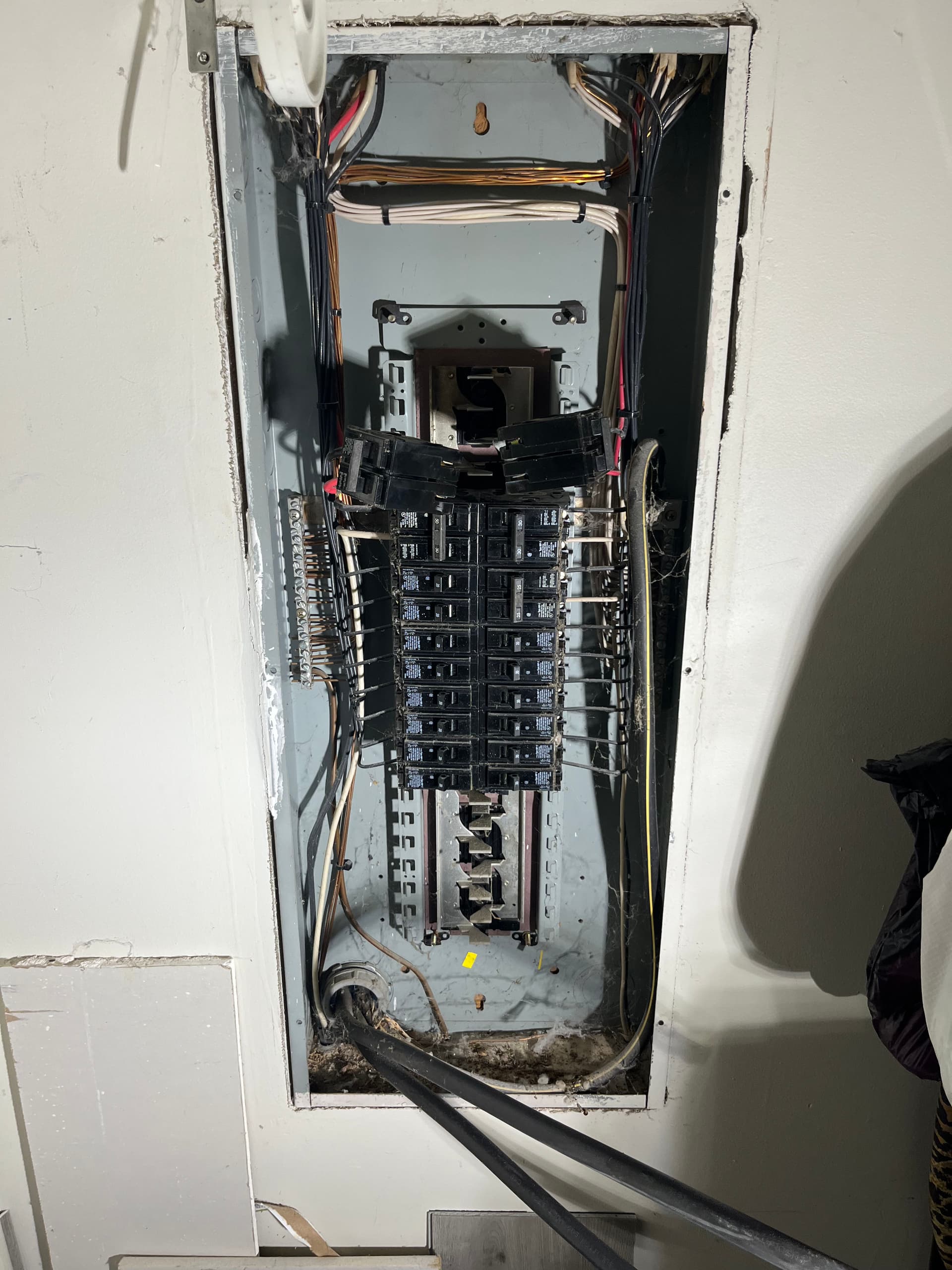 Gallery photos for Emergency Panel Change After a Failed Main Breaker Killed Half the House: Image #1