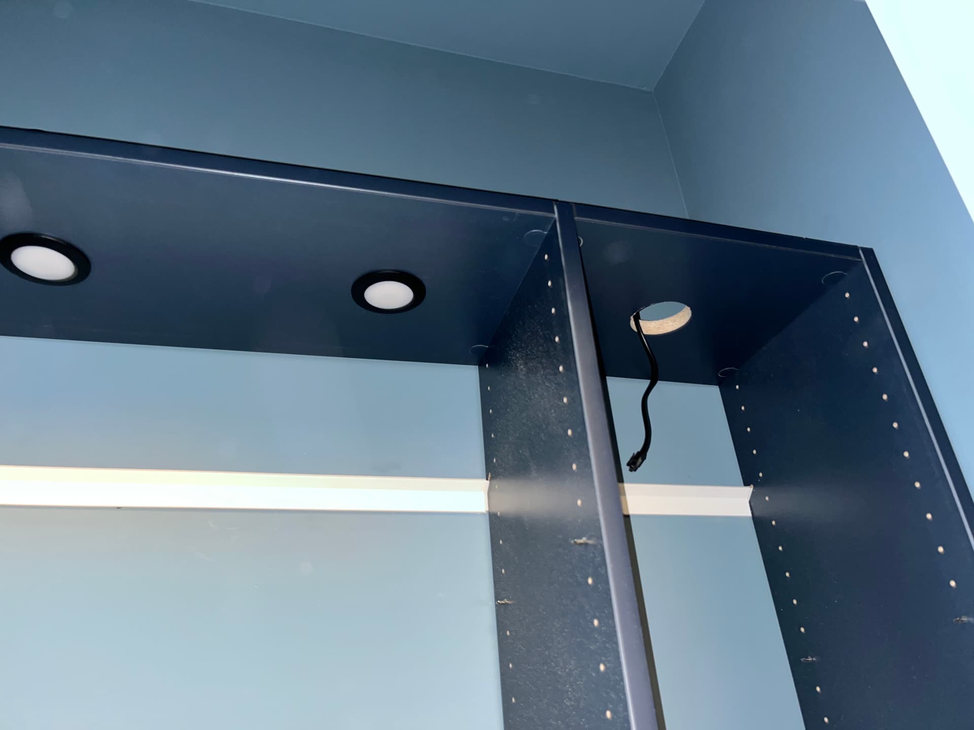 Gallery photos for Puck Lights Added to a Custom Closet Built-In: Image #3
