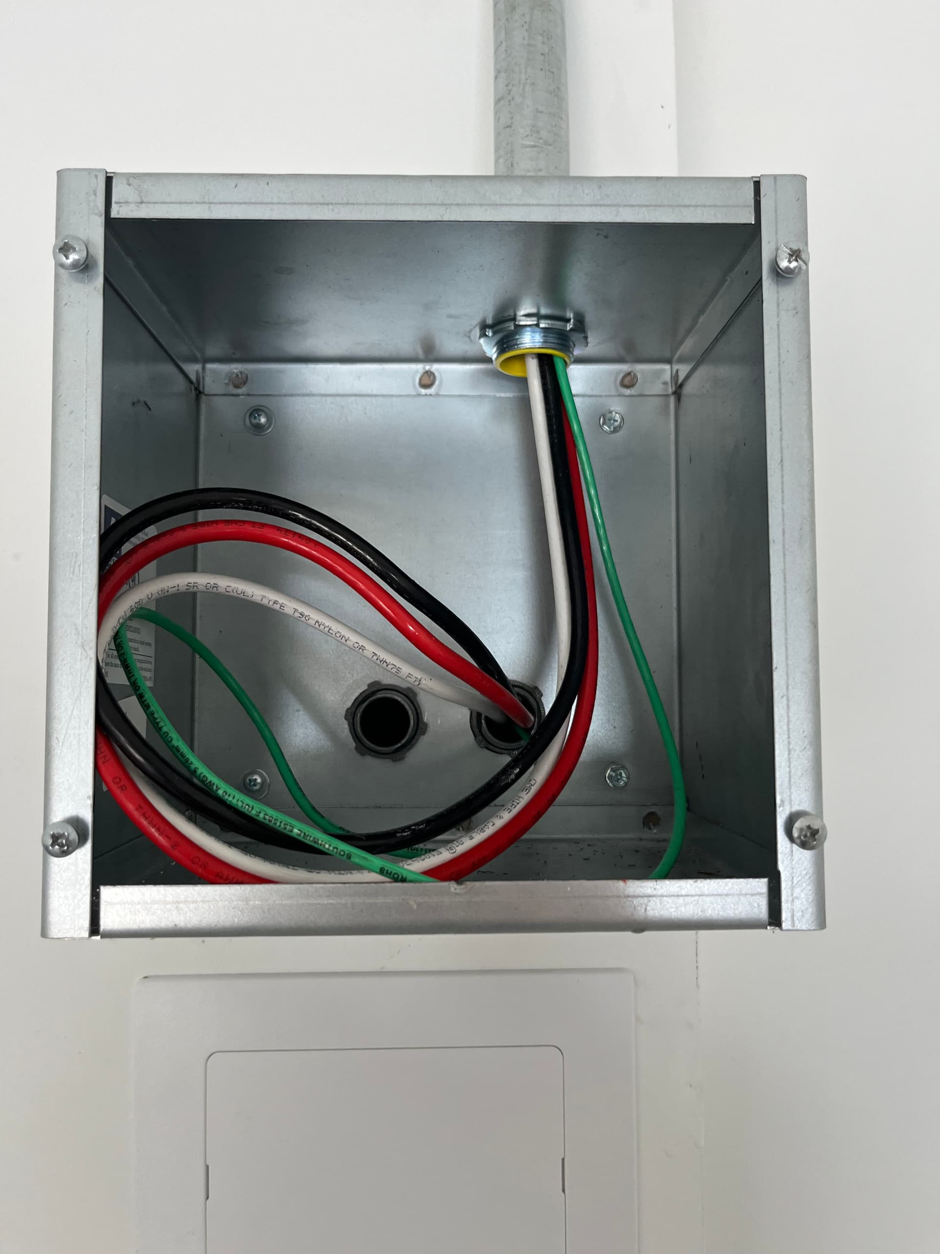 Gallery photos for 50 Amp EV Charger Circuit Installed With Room to Grow: Image #3