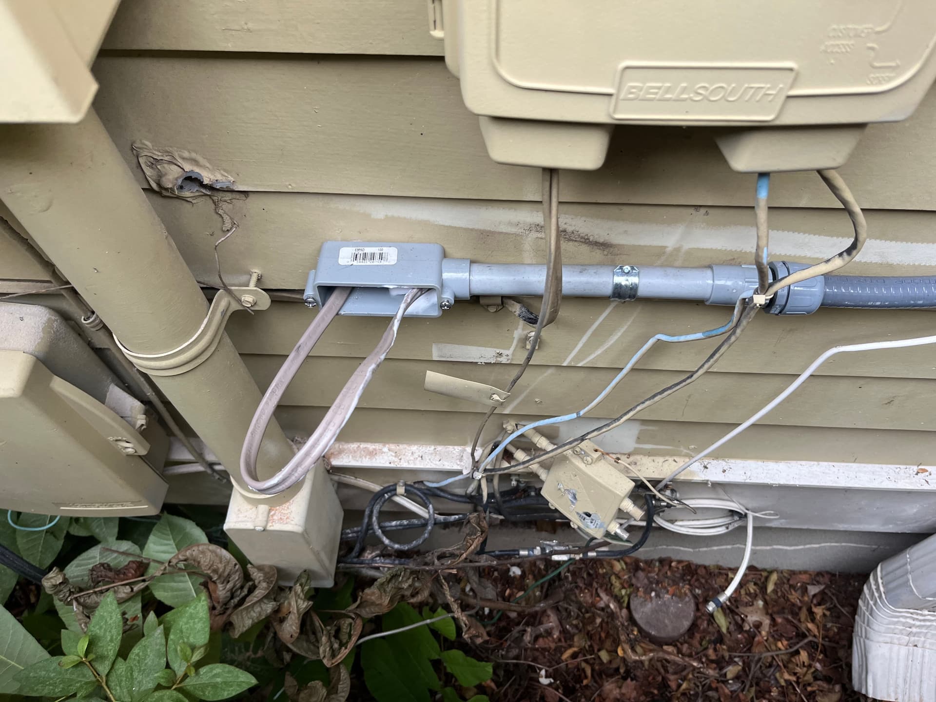 Gallery photos for TV Over the Fireplace Done Right - Fixing an Unsafe Electrical Setup: Image #5