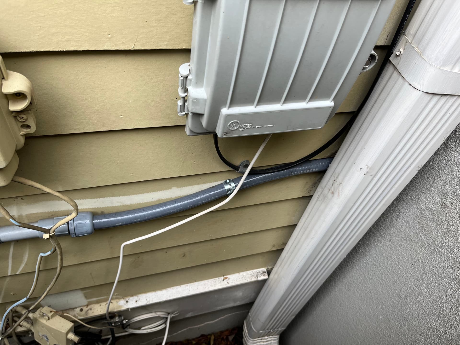Gallery photos for TV Over the Fireplace Done Right - Fixing an Unsafe Electrical Setup: Image #6